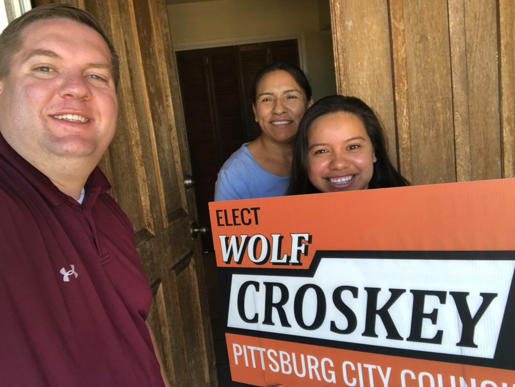Wolf Croskey for Pittsburg CA city council - Wolf Croskey para consejal de Pittsburg CA